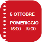 POMERIGGIO 
15:00 - 19:00