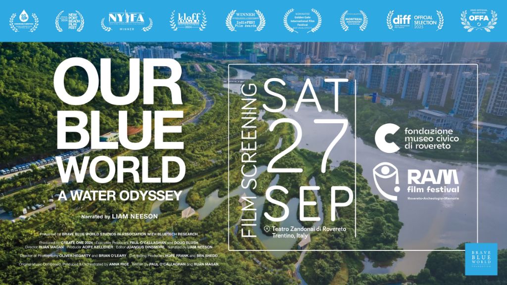 Our Blue World banner