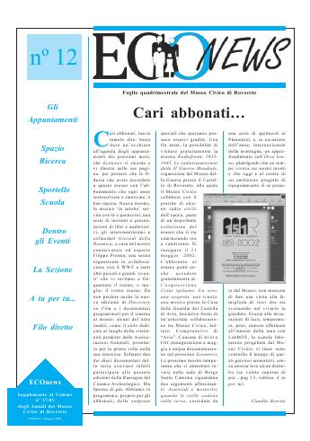 EcoNews n.12 - copertina