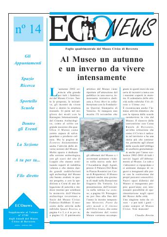 EcoNews n.14 - copertina