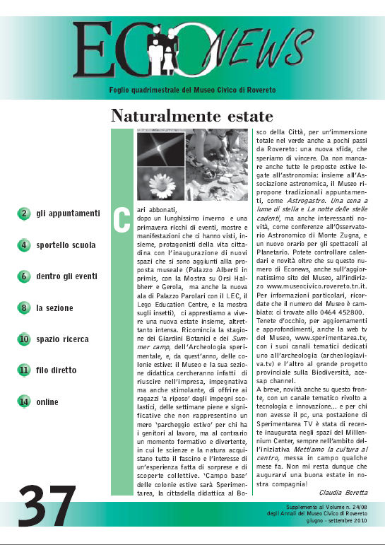 EcoNews n.37 - copertina
