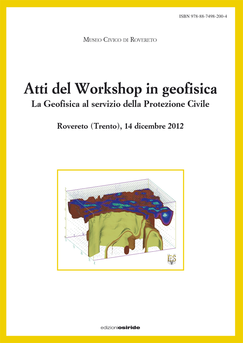 Atti del Workshop in geofisica (2012)